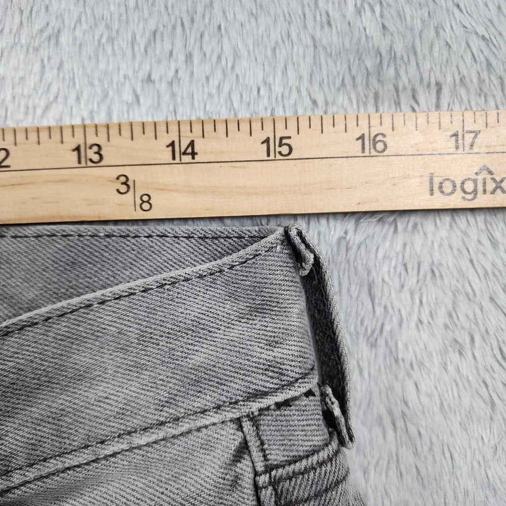 Levis 501 Original Jeans Mens 31x32‎ Gray Big E Premium Button Fly New Straight